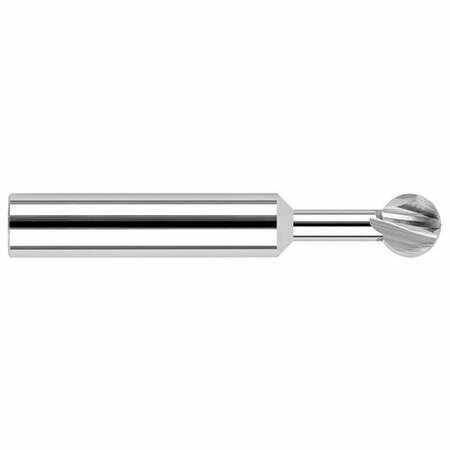 HARVEY TOOL 3/4 Cutter dia. x 1.5000 in. 1-1/2 Neck Length x 300° Carbide Undercutting End Mill, 4 Flutes 926948